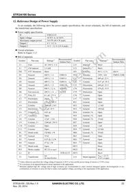 STR3A163HD Datasheet Page 23
