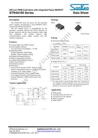 STR4A164HD Datasheet Cover
