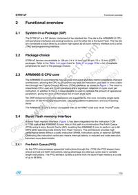 STR912FW44X6 Datasheet Page 7