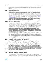 STR912FW44X6 Datasheet Page 11