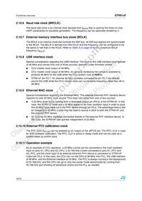 STR912FW44X6 Datasheet Page 16