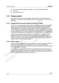 STR912FW44X6 Datasheet Page 18