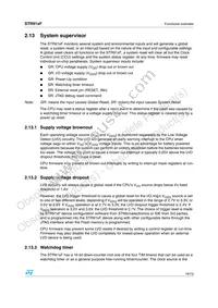 STR912FW44X6 Datasheet Page 19