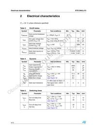 STS15N4LLF3 Datasheet Page 4