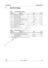 STS15N4LLF5 Datasheet Page 3