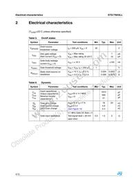 STS17NH3LL Datasheet Page 4