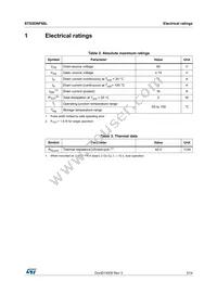 STS5DNF60L Datasheet Page 3