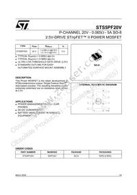 STS5PF20V Datasheet Cover