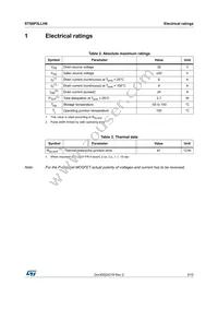 STS6P3LLH6 Datasheet Page 3