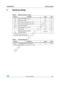 STS8DN3LLH5 Datasheet Page 3