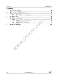 STS9P3LLH6 Datasheet Page 2