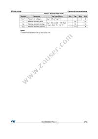 STS9P3LLH6 Datasheet Page 5