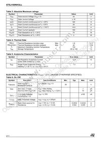 STSJ100NH3LL Datasheet Page 2