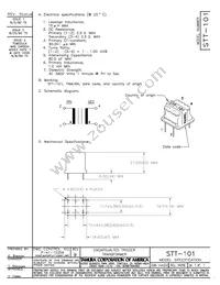 STT-101 Datasheet Cover