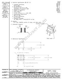 STT-102 Datasheet Cover