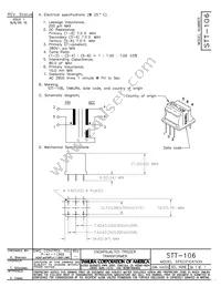 STT-106 Datasheet Cover