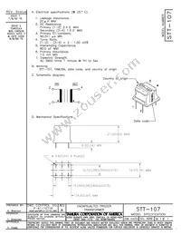 STT-107 Datasheet Cover