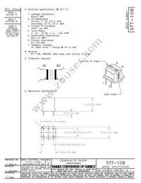 STT-108 Datasheet Cover