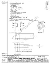 STT-112 Datasheet Cover