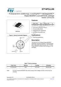 STT4P3LLH6 Datasheet Cover