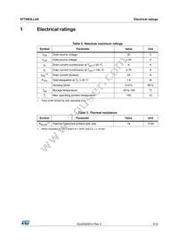 STT6N3LLH6 Datasheet Page 3