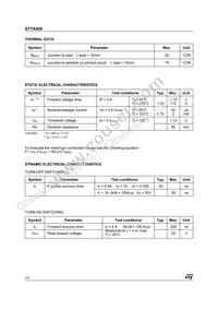 STTA406RL Datasheet Page 2