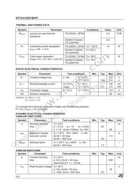 STTA512B Datasheet Page 2