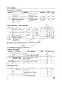 STTA806G-TR Datasheet Page 2