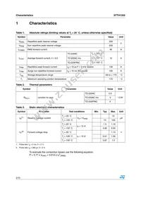 STTH1202FP Datasheet Page 2