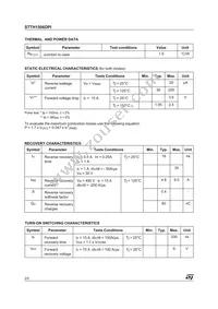 STTH1506DPI Datasheet Page 2