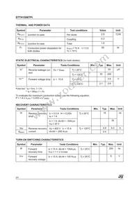 STTH1506TPI Datasheet Page 2