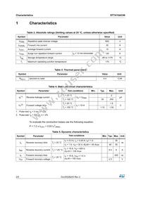 STTH15AC06FP Datasheet Page 2