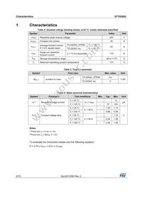 STTH2002G Datasheet Page 2