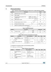 STTH212 Datasheet Page 2