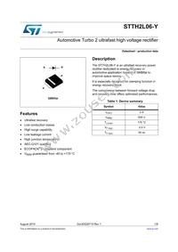 STTH2L06UFY Datasheet Cover