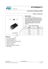 STTH2R02AFY Datasheet Cover
