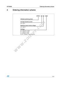 STTH3002G Datasheet Page 5