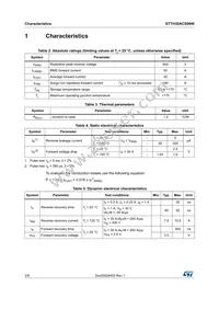 STTH30ACS06W Datasheet Page 2