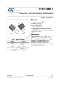 STTH30ST06GY-TR Datasheet Cover