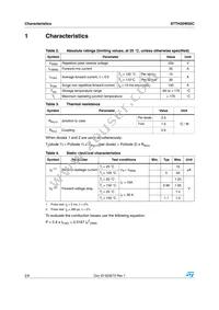 STTH30W02CW Datasheet Page 2