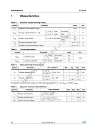 STTH310 Datasheet Page 2