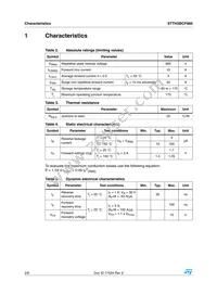 STTH3BCF060U Datasheet Page 2