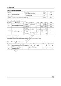 STTH40P03ST Datasheet Page 2