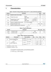 STTH4R02B Datasheet Page 2