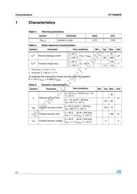 STTH6006W Datasheet Page 2