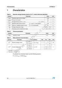 STTH810GY-TR Datasheet Page 2