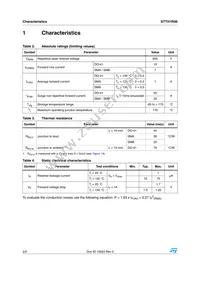 STTH8L06G Datasheet Page 2