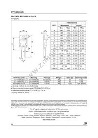 STTH8R03D Datasheet Page 6