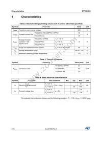STTH8R06G Datasheet Page 2