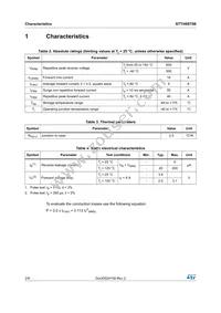 STTH8ST06DI Datasheet Page 2